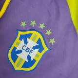 2022 Brazil Black- Purple Windbreaker