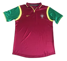 1998 World Cup Portugal Home 1:1 Quality Retro Soccer Jersey