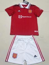 22/23 Manchester United Home Kids 1:1