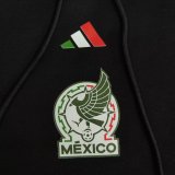 22/23 Mexico Black Hoody 1:1 Quality Soccer Jersey