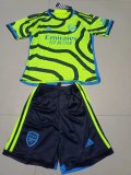 23/24 Arsenal Away Kids Soccer Jersey