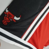 2022 Chicago Bulls NBA US Training Shorts Red Black 1:1 Quality NBA Pants