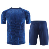 22/23 France Training Suit Blue 1:1 Quality Training Jersey