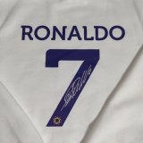 2023 Al-Nassr FC 7#RONALDO Signature Plus Fleece Thick Hoodie
