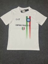 23/24 Napoli Champion Edition White Fans 1:1 Quality Soccer Jersey