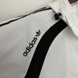 2023 Adidas White Windbreaker