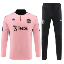 22/23 Manchester United Training Pink 1:1 Quality Training Jersey