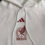 22/23 Mexico White Hoody 1:1 Quality Soccer Jersey