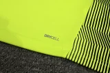 21/22 Dortmund Fluorescent green Kids Half Pull Sweater Tracksuit 1:1 Quality Soccer Jersey