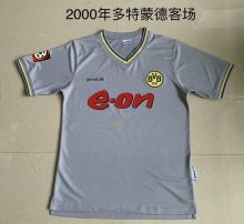 2000 Dortmund Away 1:1 Quality Retro Soccer Jersey
