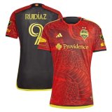 23/24 Seattle Sounders FC Away Red Bruce Lee Fans 1:1 Quality Soccer Jersey