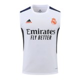21/22 Real Madrid Vest Training Kit White 1:1 Quality Training Jersey