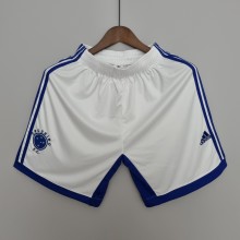 22/23 Cruzeiro Home White Shorts