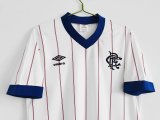 1982-1983 Rangers Away 1:1 Quality Retro Soccer Jersey