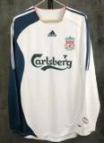 2006-2007 Liverpool Away Long sleeve 1:1 Quality Retro Soccer Jersey