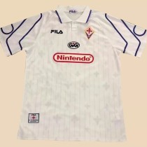 1997-1998 Fiorentina Away Fans 1:1 Retro Soccer Jersey