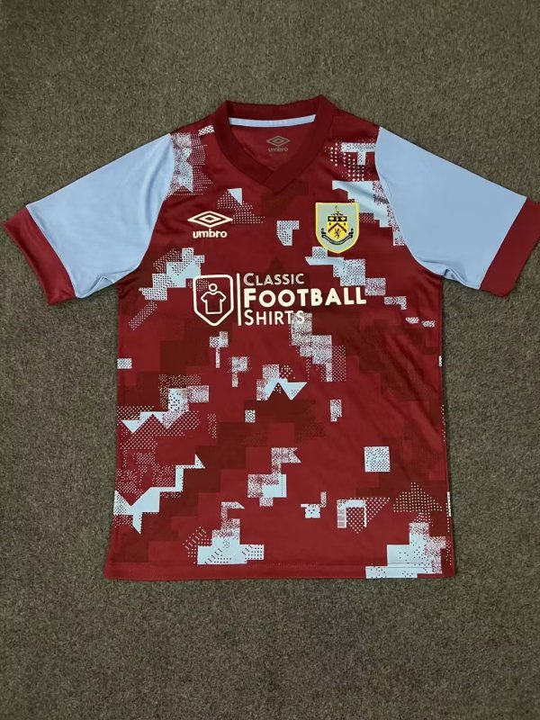 22/23 Burnley Home Fans 1:1 Quality Soccer Jersey