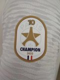 21/22 PSG 10 Times Champions Edition 3RD Away white Player 1:1 Quality Soccer Jersey