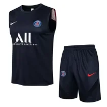 21/22 PSG Paris White Tank top and shorts suit 1:1 Quality Soccer Jersey