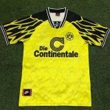 1994-1995 Dortmund Home 1:1 Retro Soccer Jersey