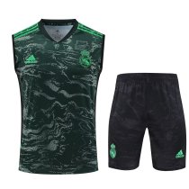 23/24 Real Madrid Green 1:1 Quality Training Vest（A-Set）