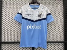 2023 Santos Training Blue Fans 1:1 Quality Soccer Jersey