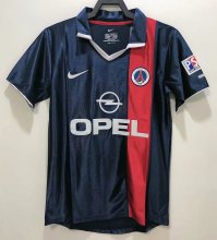 2001-2002 Paris Home 1:1 Quality Retro Soccer Jersey