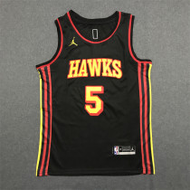 22/23 Hawks MURRAY #5 Black 1:1 Quality NBA Jersey