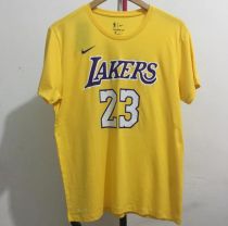 NBA Lakers James No.23 Hot pressing T-shirt 1:1 Quality