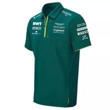 2021 F1 Formula One Aston Green Short Sleeve Racing Suit(Arena) 1:1 Quality