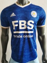 21/22 Leicester City Home Blue Player 1:1 Quality Soccer Jersey