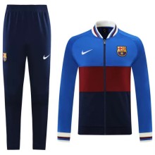 21/22 Barcelona color-blocking Jacket Tracksuit 1:1 Quality Soccer Jersey