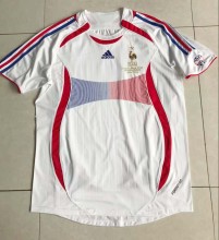 2006-2007 France World Cup Final 1:1 Retro Soccer Jersey