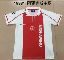 1998 Ajax Home 1:1 Quality Retro Soccer Jersey