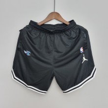 2022 Charlotte Hornets NBA US Training Shorts Black 1:1 Quality NBA Pants