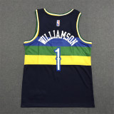 22/23 Pelican Williamson #1 Navy Blue City Edition 1:1 Quality NBA Jersey