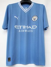 23/24 Manchester City Home Fans 1:1 Quality Soccer Jersey