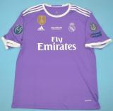 2016-2017 Retro Real Madrid Away 1:1 Quality Soccer Jersey
