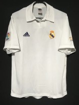 2001/2002 Real Madrid Home 100th Centennial Special Edition 1:1 Quality Retro Soccer Jersey