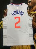 NBA Clipper away 【customized】Leonard No.2 1:1 Quality