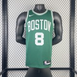 2023 NBA Celtics Green PORZINGIS#8 Men Jersey Top Quality Hot Pressing Number And Name