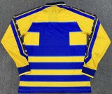 1999/2000 Retro Parma Away Yellow Long sleeve 1:1 Quality Soccer Jersey