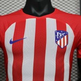 23/24 Atletico Madrid Home Player Version 1:1 Quality Soccer Jersey