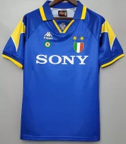 1995-1997 Retro Juventus Away Blue 1:1 Quality Soccer Jersey