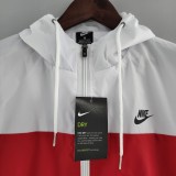 2022 Nike Red-White Windbreaker