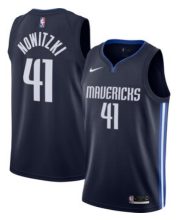 NBA New season Mavericks (new fabric print) No.41 Nowitzki 1:1 Quality