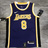 NBA Laker crew neck retro purple 8 Kubi with chip 1:1 Quality