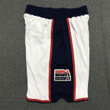 1992 Barcelona Olympic Games American Dream Team White 1:1 Quality Retro Pants