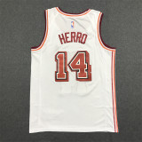 22-23 Heat HERRO #14 White 1:1 Quality NBA Jersey