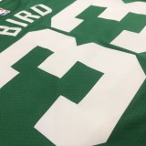 NBA Celtics Retro Green 33 Larry Bird with chip 1:1 Quality